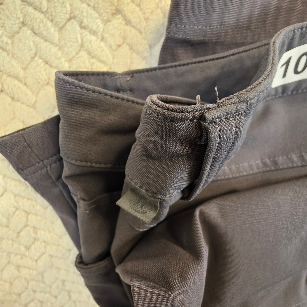 Lululemon ABC Pant Classic Warpstreme Dark Charcoal Gray Mens Size 38x26 - Picture 7 of 8